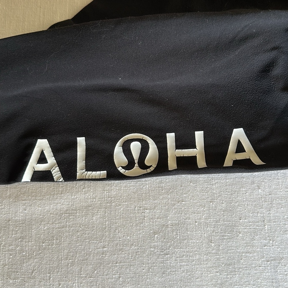 Lululemon Align Pant 6 Black Aloha - Picture 5 of 7